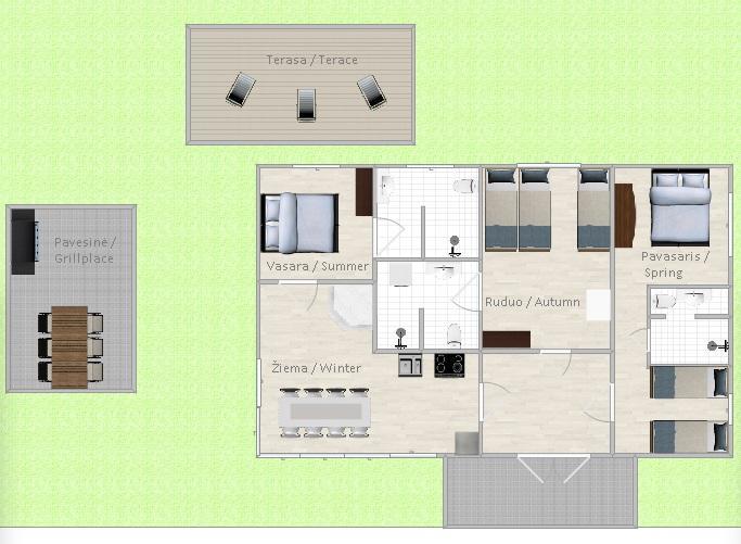 Villa Kurorto Namas Druskininkai Ngoại thất bức ảnh